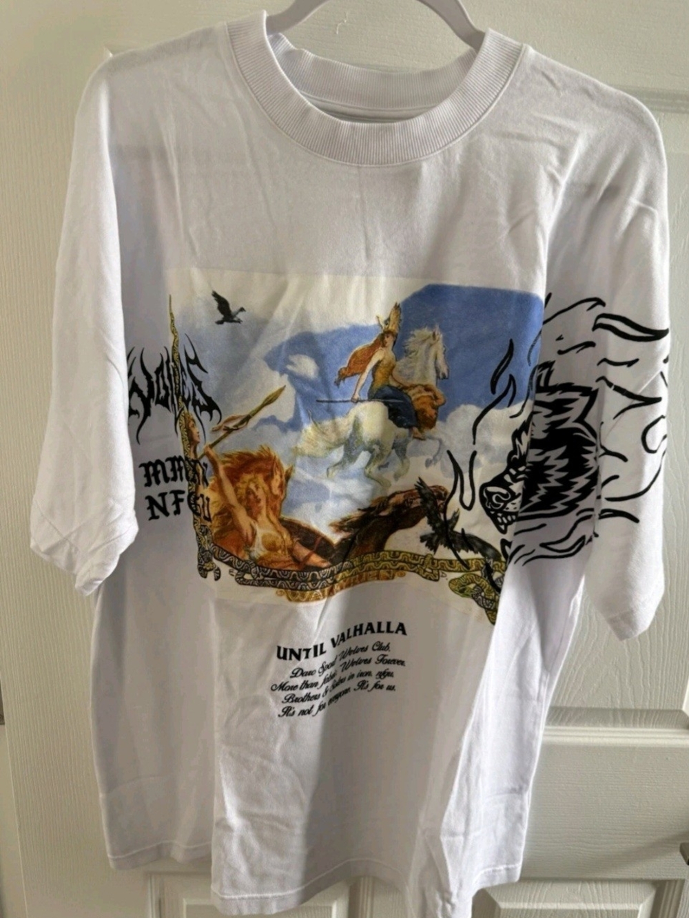 DARC SPORT UNTIL VALHALLA Premium Tee White Size LARGE NWT 285/1000